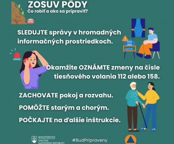 Aktuality / Oporúčania civilnej ochrany  pri silnom vetre, povodniach, silnom daždi a zosuvoch pôdy - foto